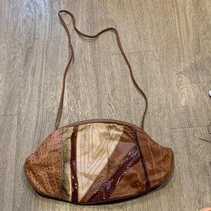 Patchwork Leather Shoulder Bag